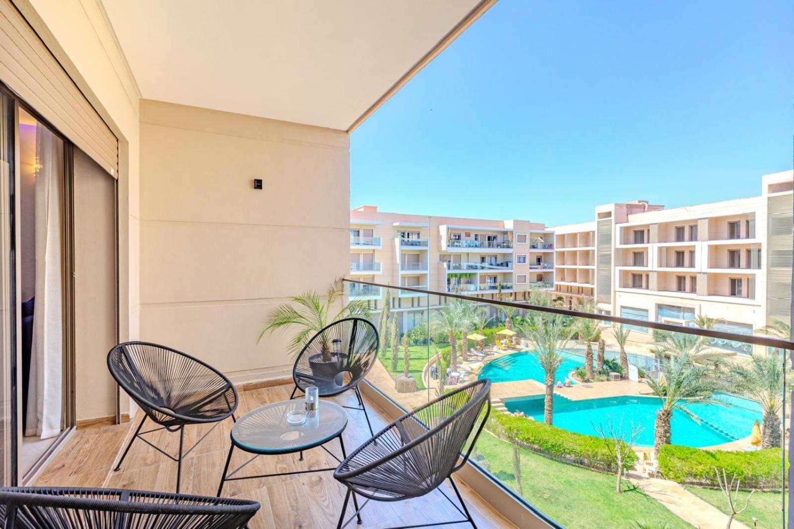 Apartamento Royal Deluxe Platinum - Marrakech, Luxe Pool View Marrakesh Exterior foto